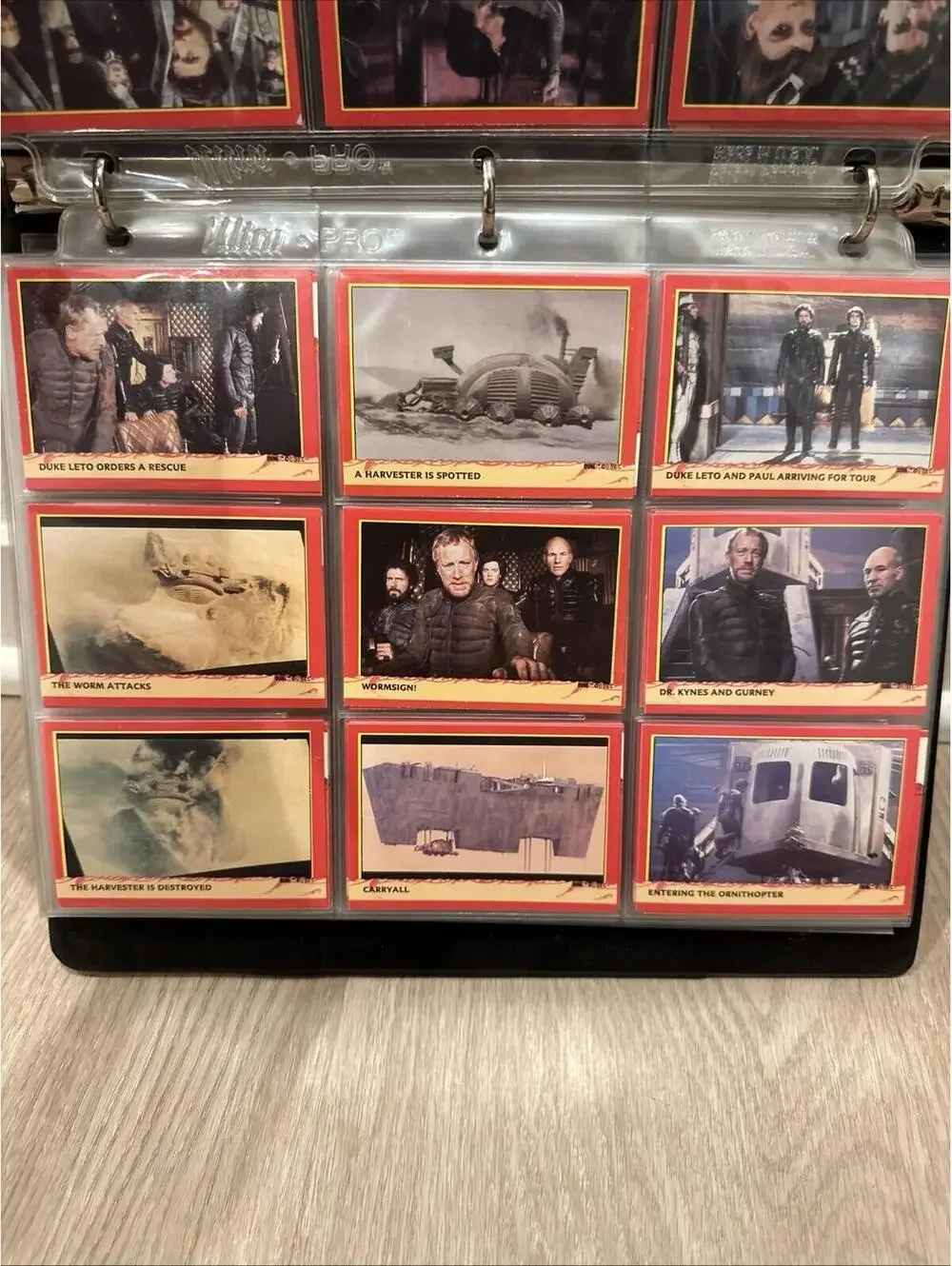 1984 Fleer Dune Movie Trading‎ Card Complete Base Set 137+